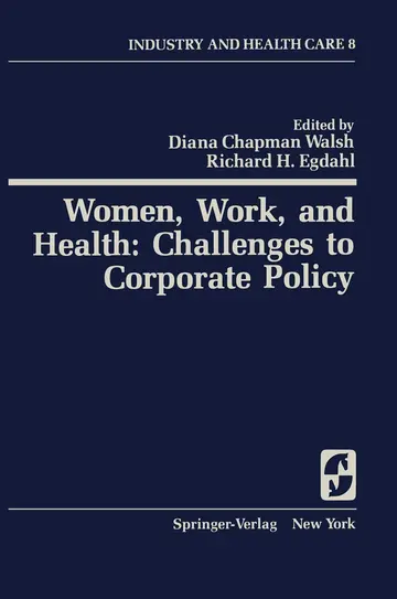 Cover of Women, Work, and Health