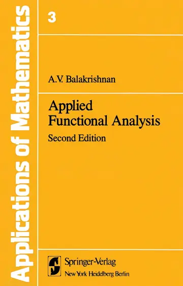 Cover of Applied Functional Analysis