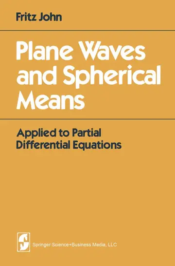 Cover of Plane Waves and Spherical Means