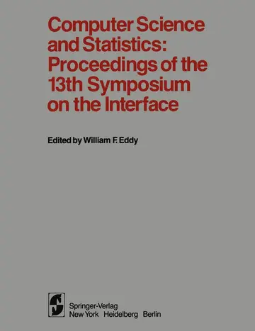 Cover of Computer Science and Statistics