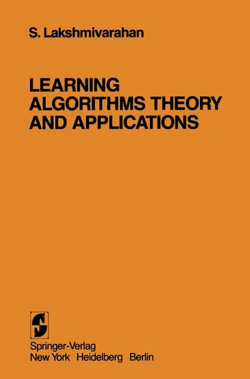 Cover of Learning Algorithms Theory and Applications