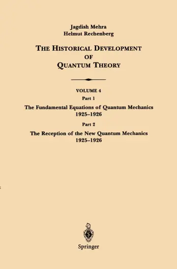 Cover of The Historical Development of Quantum Theory