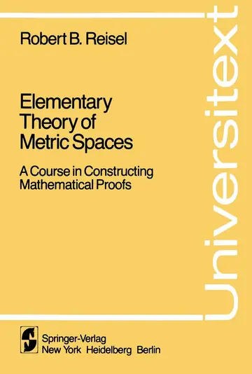 Cover of Elementary Theory of Metric Spaces