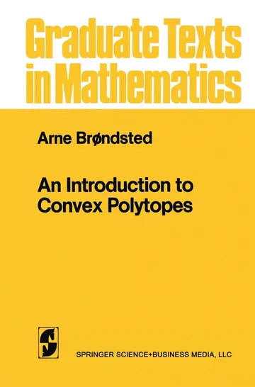 Cover of An Introduction to Convex Polytopes