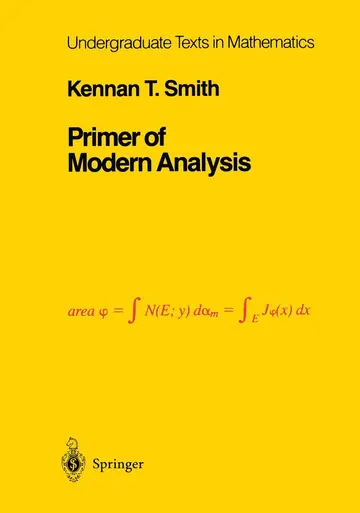 Cover of Primer of Modern Analysis
