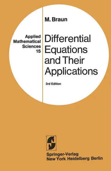 Cover of Differential Equations and Their Applications