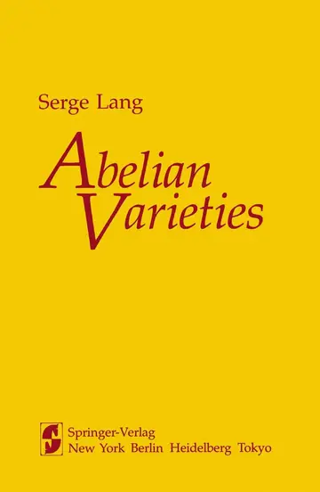 Cover of Abelian Varieties