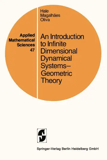 Cover of An Introduction to Infinite Dimensional Dynamical Systems