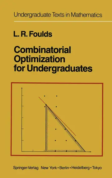Cover of Combinatorial Optimization for Undergraduates