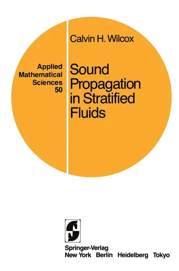 Cover of Sound Propagation in Stratified Fluids