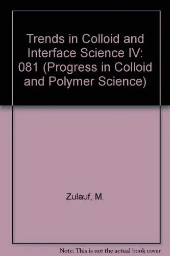 Cover of Trends in Colloid and Interface Science IV