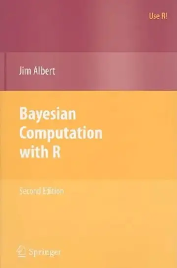 Cover of Bayesian Computation with R