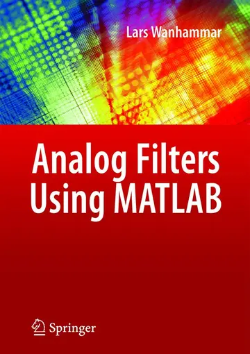 Cover of Analog Filters using MATLAB