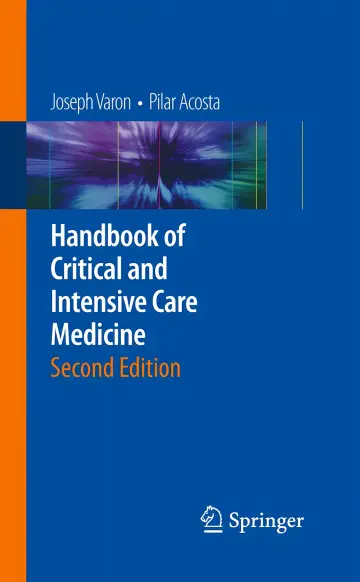 Cover of Old Edition - Handbook of Critical and Intensive Care Medicine