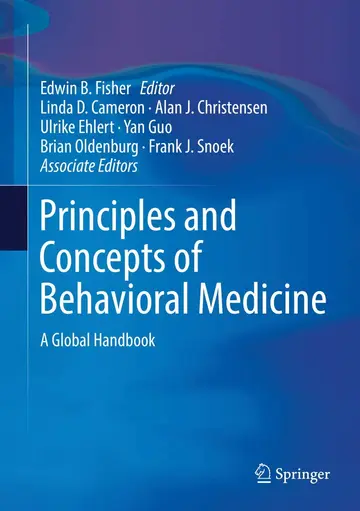 Cover of Principles and Concepts of Behavioral Medicine
