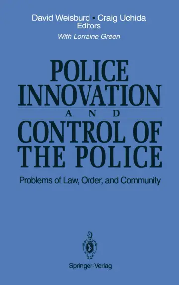 Cover of Police Innovation and Control of Police