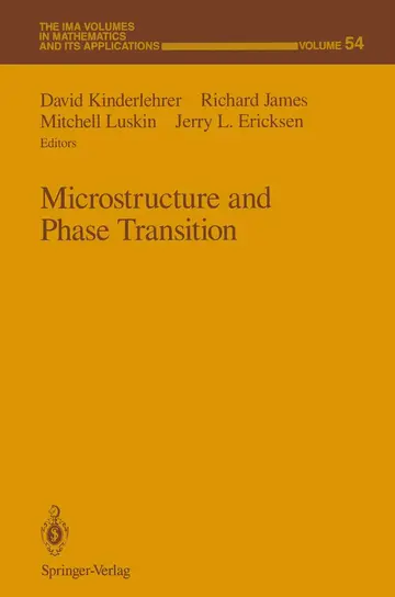 Cover of Microstructure and Phase Transition