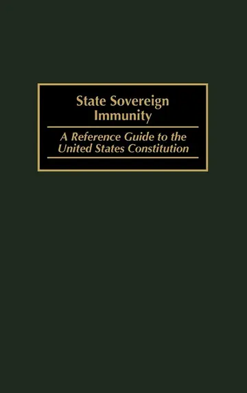 Cover of State Sovereign Immunity