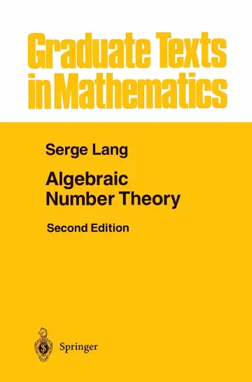 Cover of Algebraic Number Theory