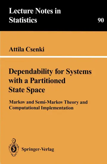 Cover of Dependability for Systems with a Partitioned State Space