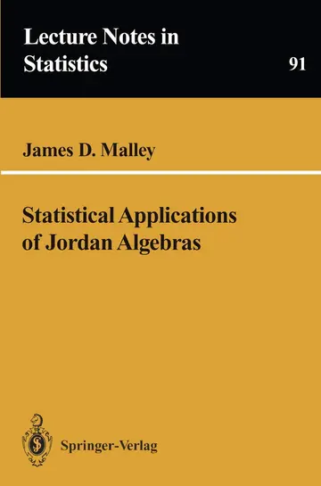 Cover of Statistical Applications of Jordan Algebras