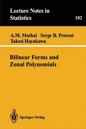 Cover of Bilinear Forms and Zonal Polynomials