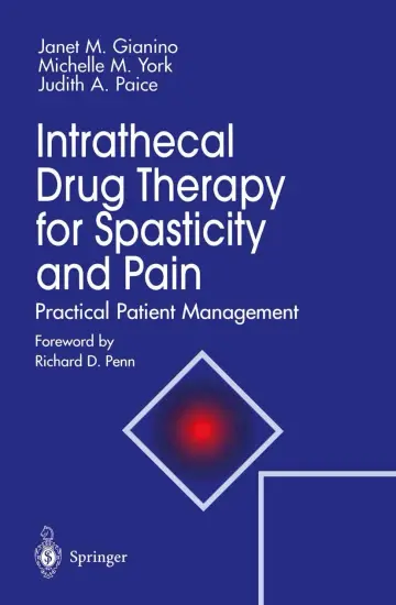 Cover of Intrathecal Drug Therapy for Spasticity and Pain