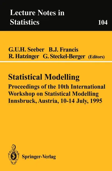 Cover of Statistical Modelling