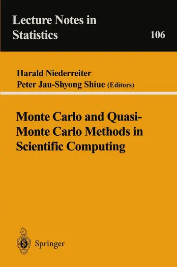 Cover of Monte Carlo and Quasi-Monte Carlo Methods in Scientific Computing