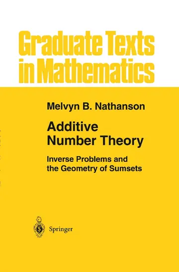 Cover of Additive Number Theory