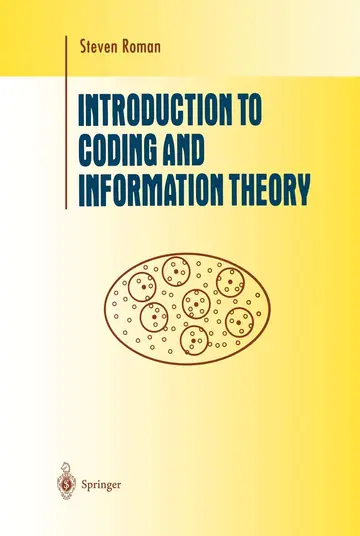 Cover of Introduction to Coding and Information Theory