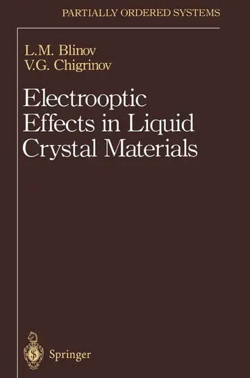 Cover of Electrooptic Effects in Liquid Crystal Materials