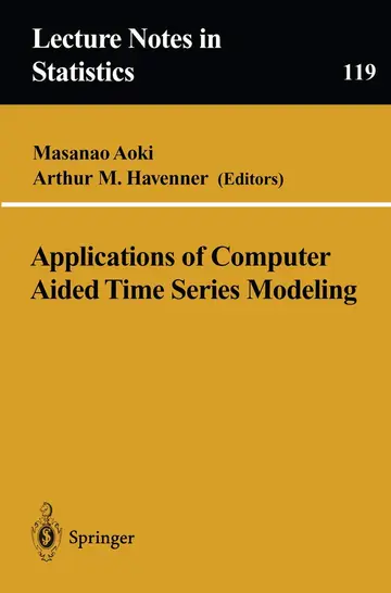 Cover of Applications of Computer Aided Time Series Modeling
