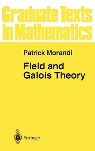 Cover of Field and Galois Theory