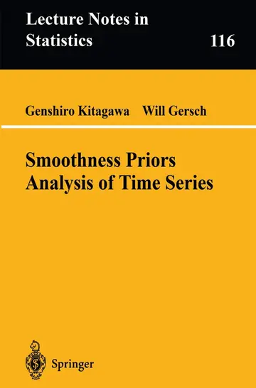 Cover of Smoothness Priors Analysis of Time Series