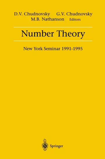 Cover of Number Theory