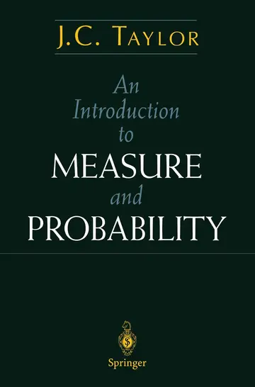 Cover of An Introduction to Measure and Probability