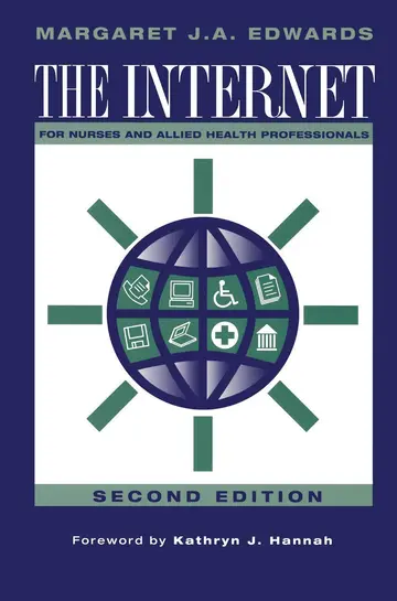 Cover of The Internet for Nurses and Allied Health Professionals