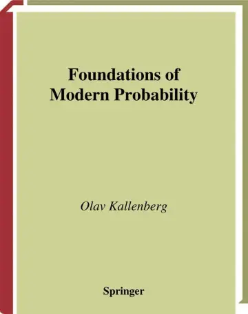 Cover of Foundations of Modern Probability