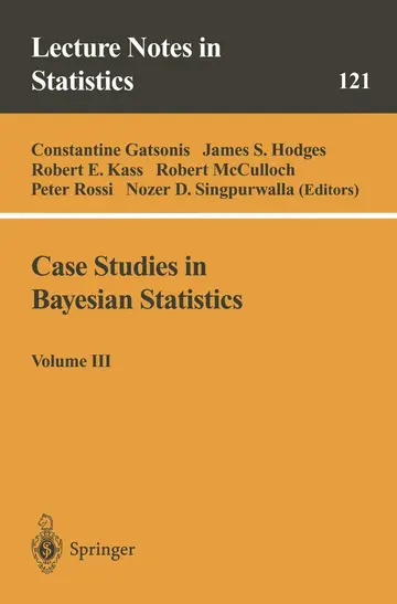Cover of Case Studies in Bayesian Statistics