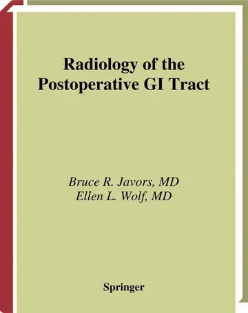 Cover of Radiology of the Postoperative Gi Tract