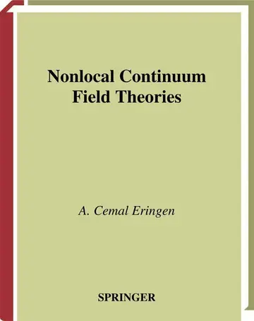Cover of Nonlocal Continuum Field Theories