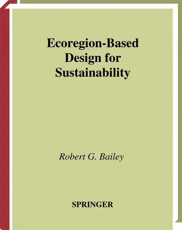 Cover of Ecoregion-Based Design for Sustainability