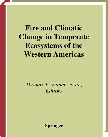 Cover of Fire and Climatic Change in Temperate Ecosystems of the Western Americas