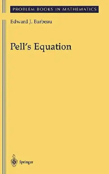 Cover of Pell's Equation