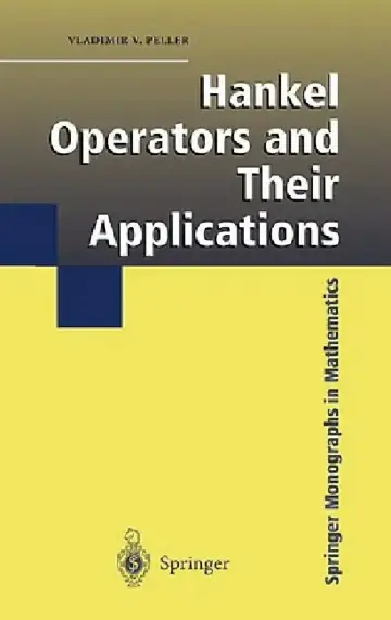Cover of Hankel Operators and Their Applications