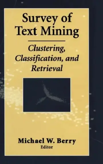Cover of Survey of Text Mining