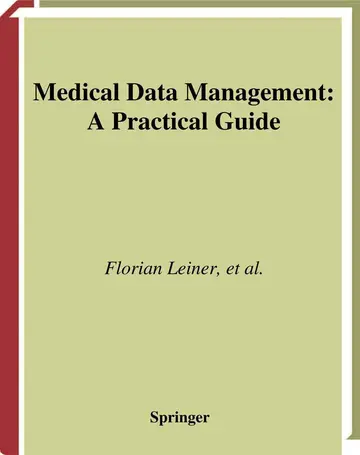 Cover of Medical Data Management