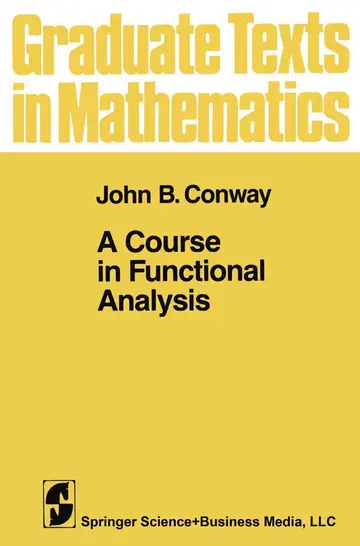 Cover of A Course in Functional Analysis