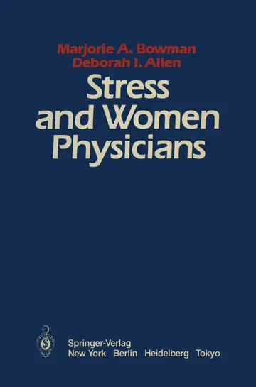 Cover of Stress and Women Physicians